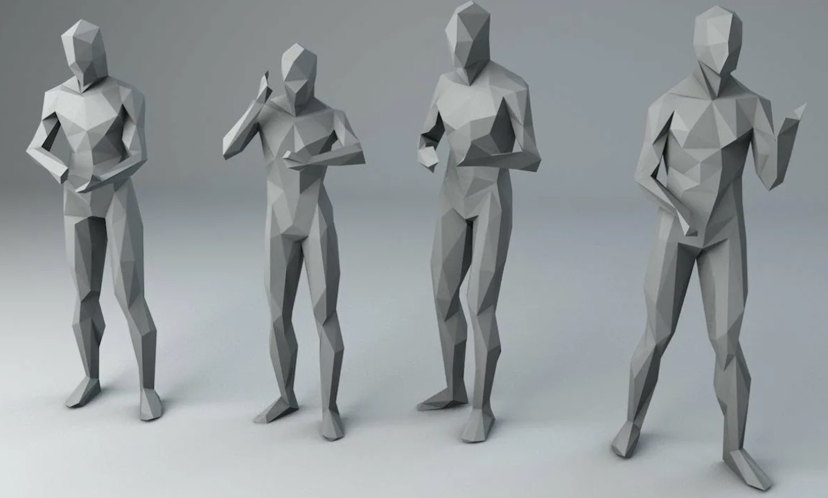 Бесплатные Hi-Poly и Low-Poly 3D-модели для любых задач: дизайн, печать, игры.