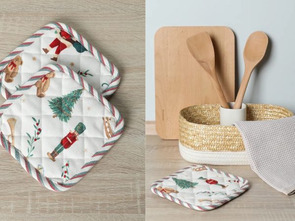 Готовим с настроением: кухонные аксессуары с новогодним дизайном