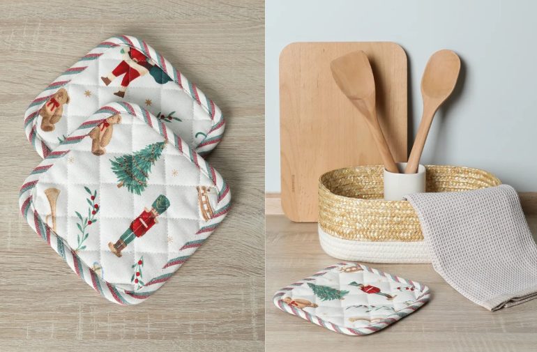Готовим с настроением: кухонные аксессуары с новогодним дизайном