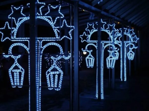 Светодиодная иллюминация для Нового года: простые решения для вдохновения